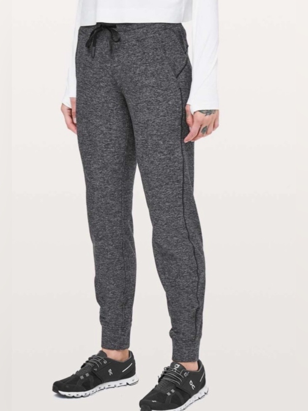 Lululemon Ready To Rulu Pant *Updated 29" Heathered Dark Cast Size 4